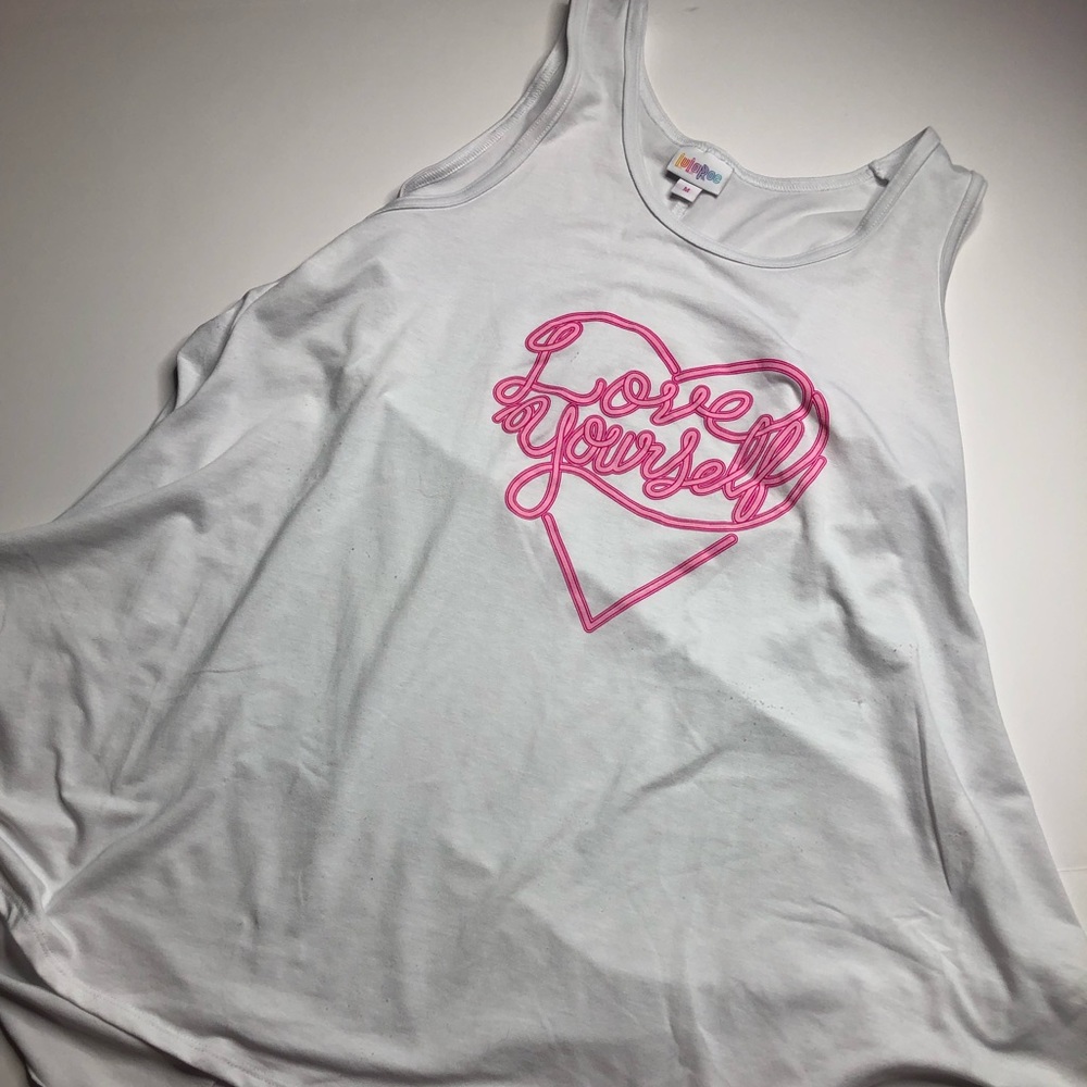 LuLaRoe Supply Love Yourself Perfect Tank